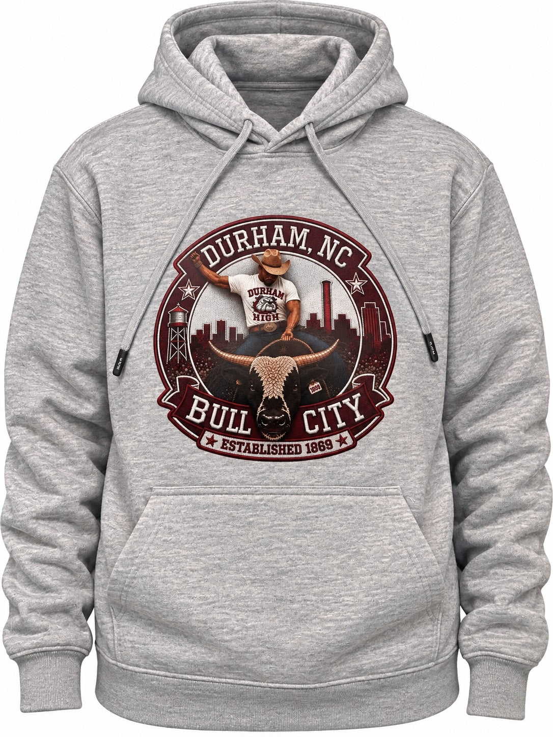 Bullcity - DHS Male Hoodie