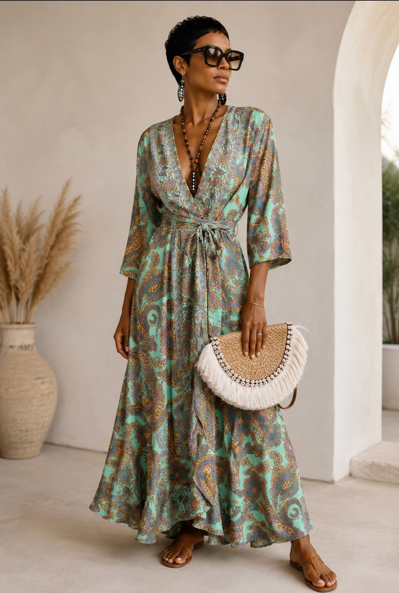 KK- Wrap Dress