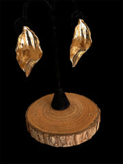 Earrings Gold Leaf