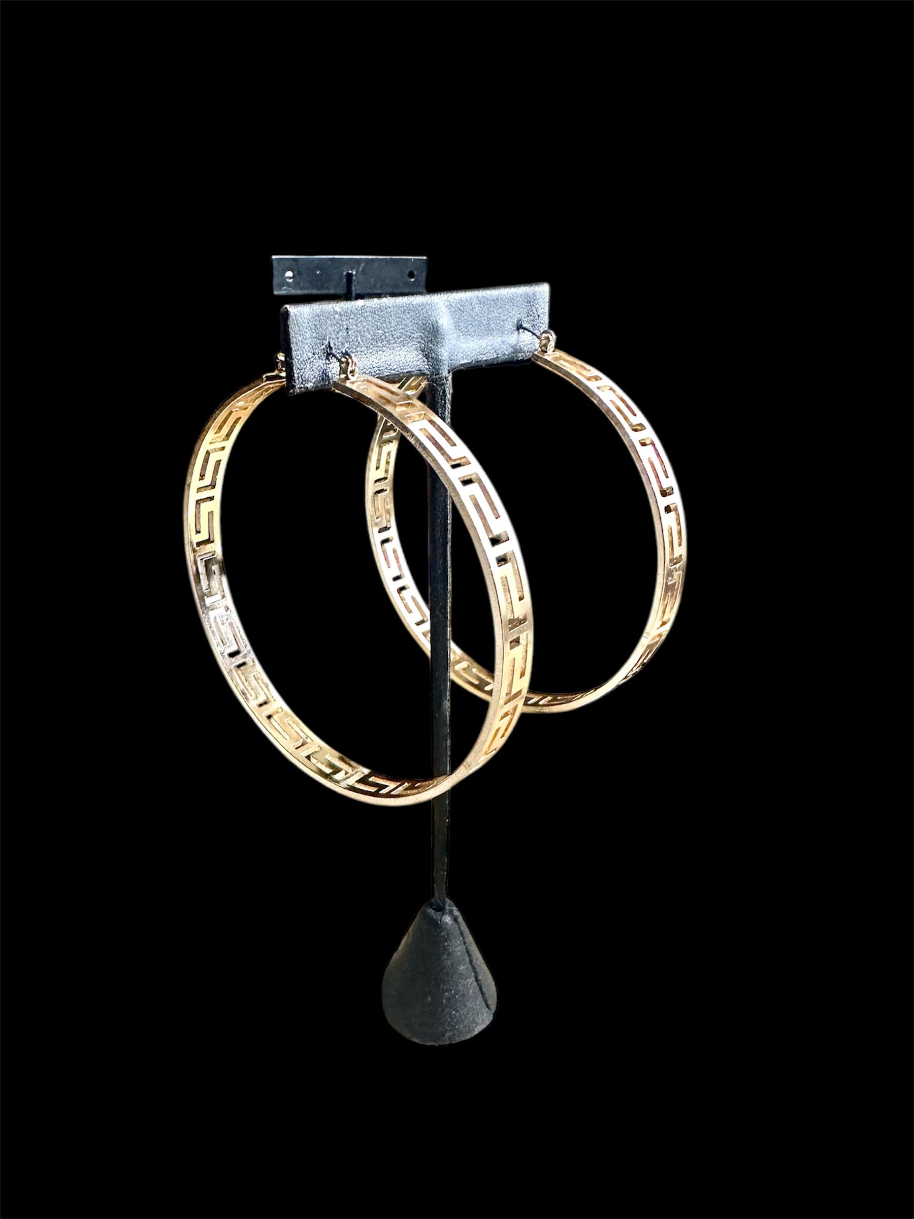 Earrings Greek Hoops