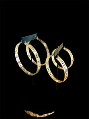 Earrings Greek Hoops