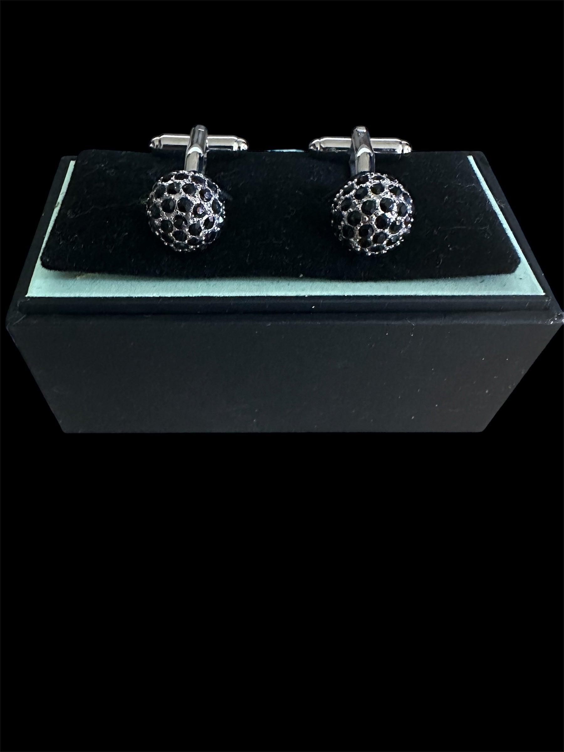 Cuff Links - Black Ball