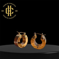 Diamond Bars - Earrings