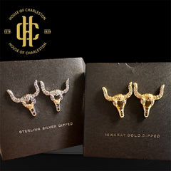 "BullCity" Earrings