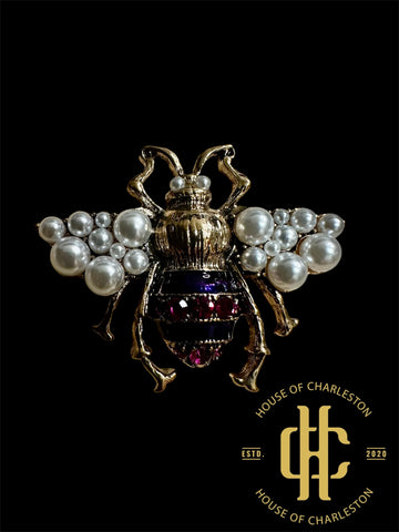 Pearlie B- Brooch