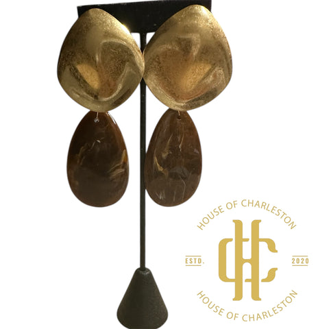 Mushroom Drop - Earrings