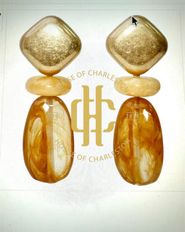 "3-Tone" - Earrings