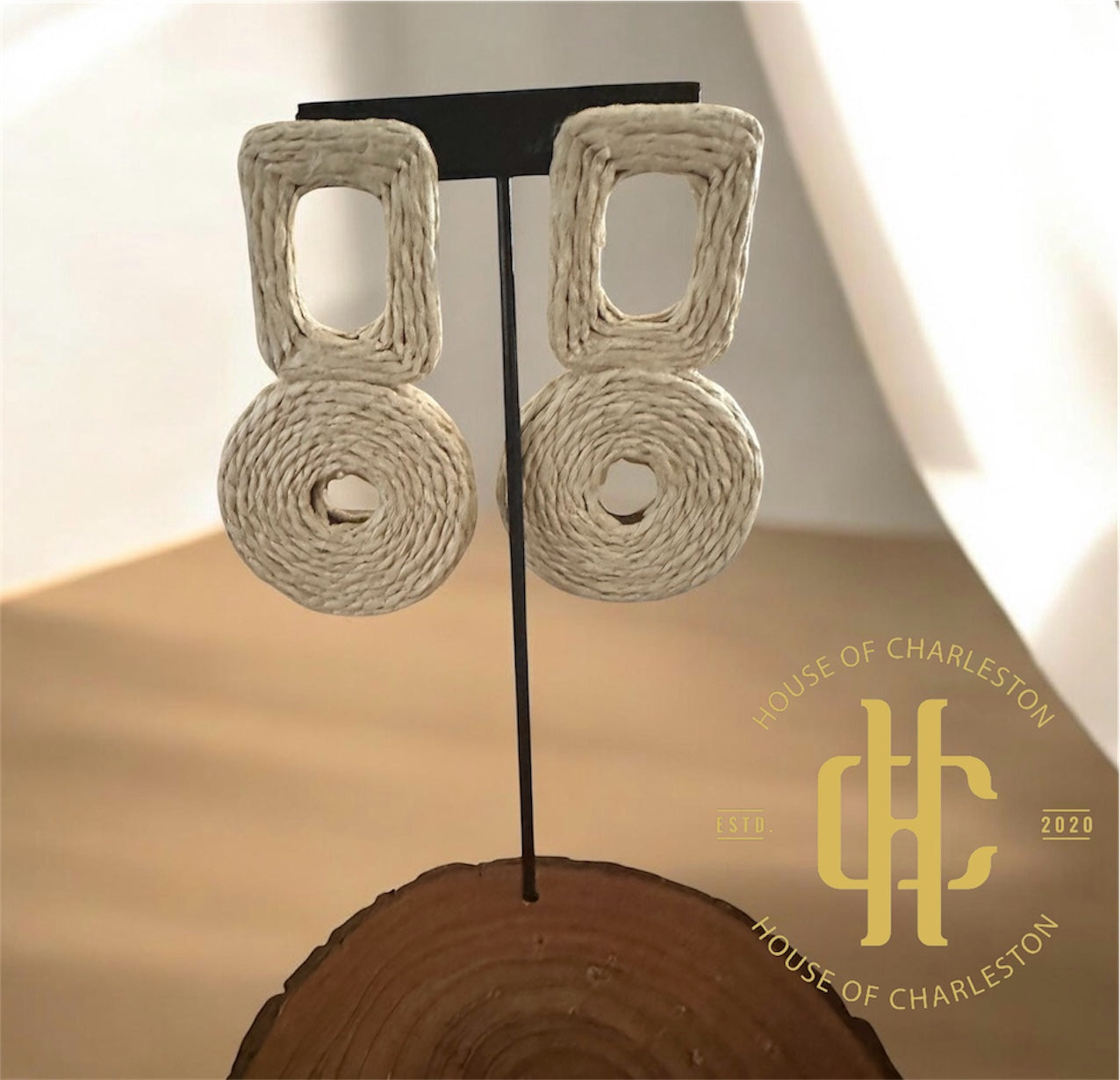 Straw - Earrings