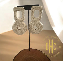 Straw - Earrings