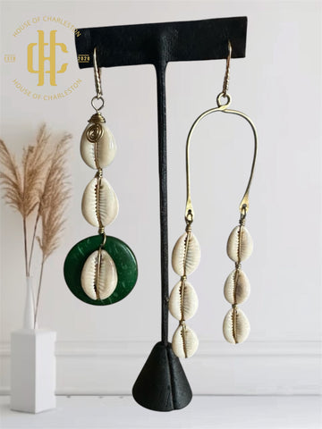 Shelly Shell - Earrings
