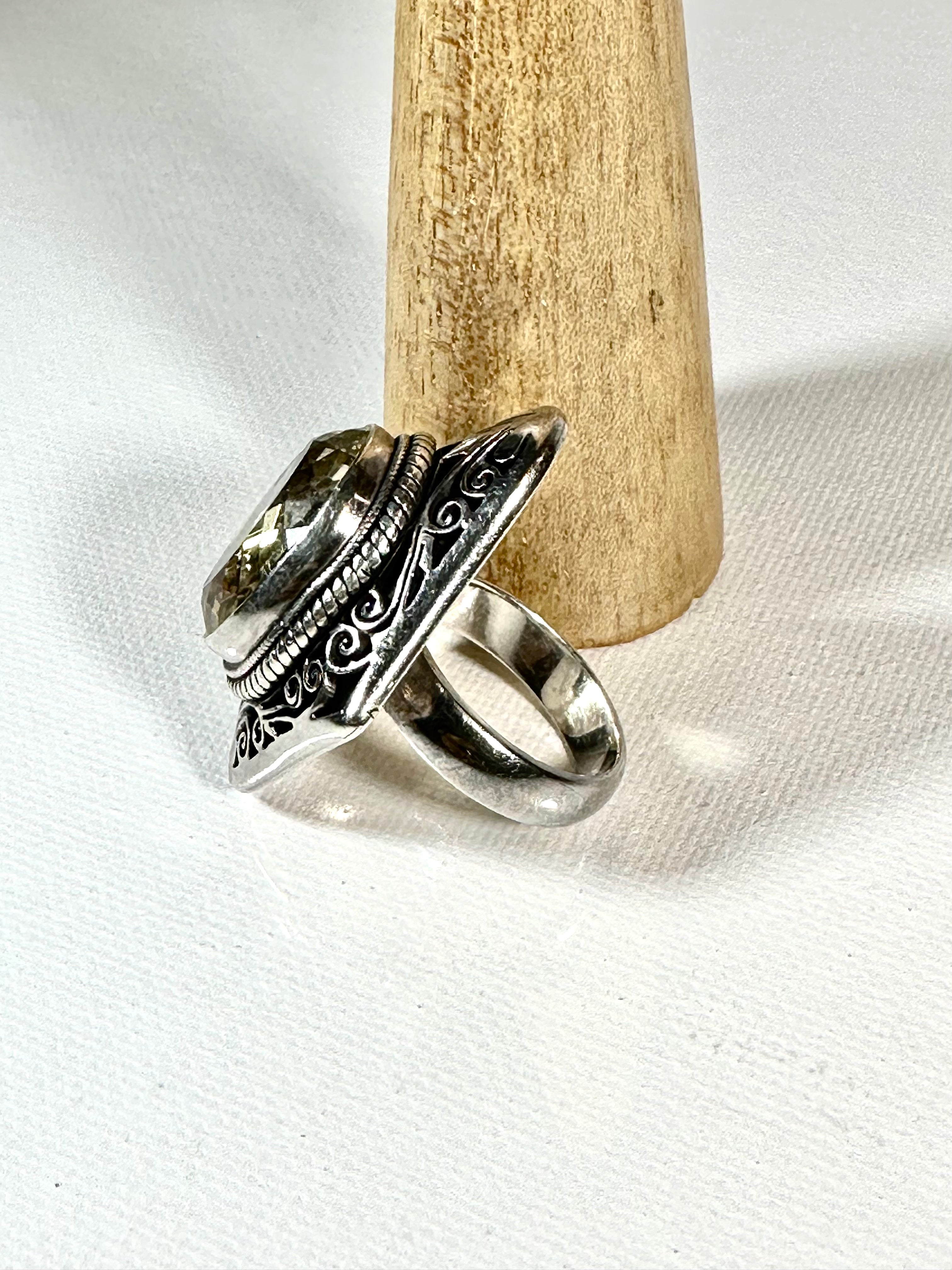 Ring Antique Citrine Quartz