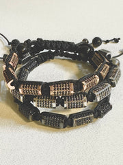 Luxury Shamballa Bracelets w/ Adjustable closure