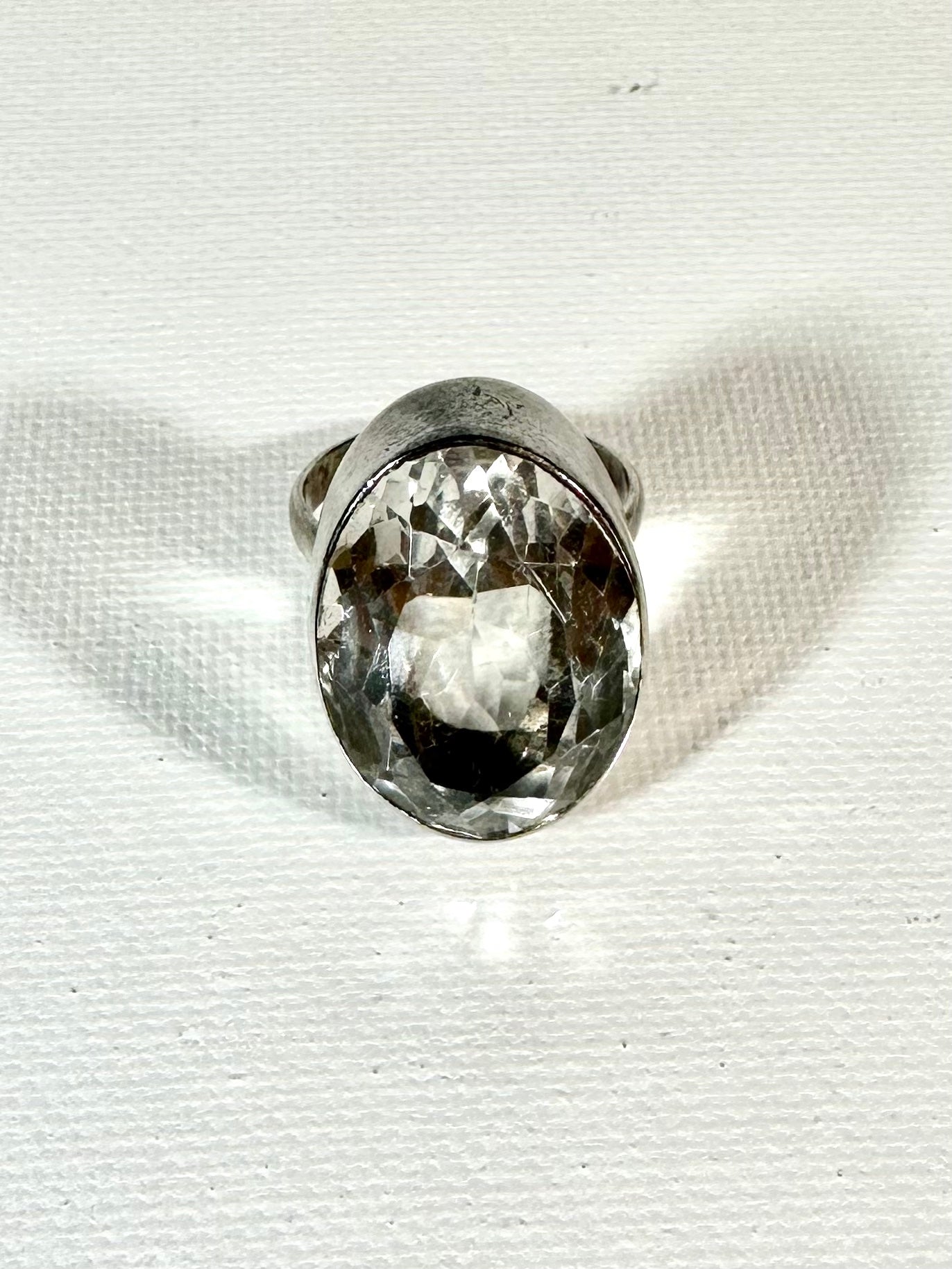 Ring - Oval Crystal Quartz