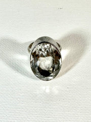 Ring - Oval Crystal Quartz