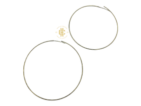 Large Gold Hoops