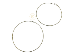 Large Gold Hoops