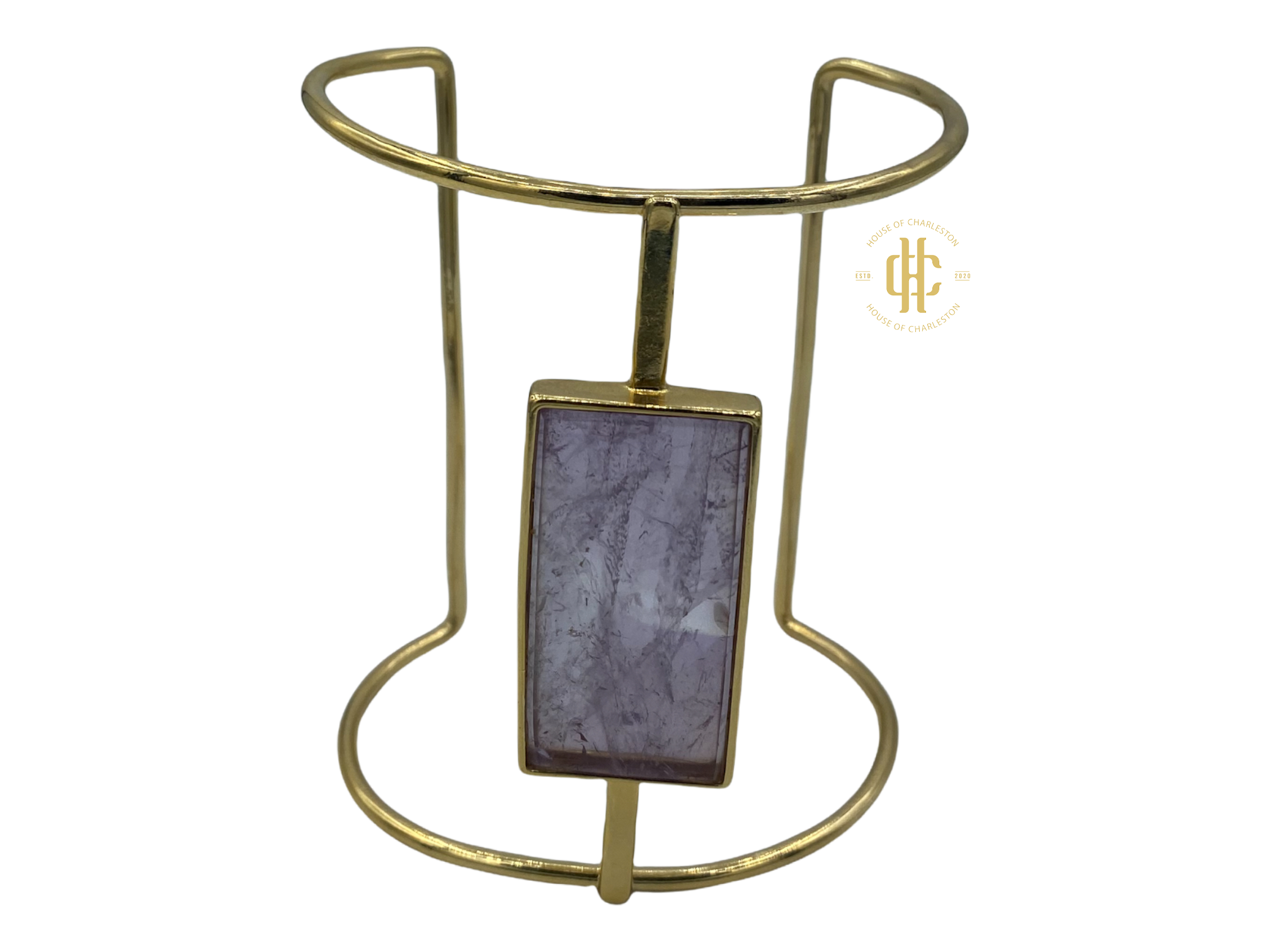 Sold Bracelet - Wire Cuff w/Gem