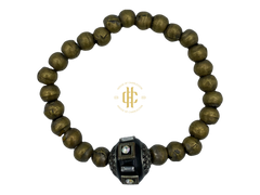 Bracelet -African Brass Beads