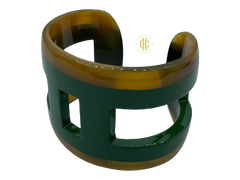 Bracelet-Hermes Inspired bone Cuff